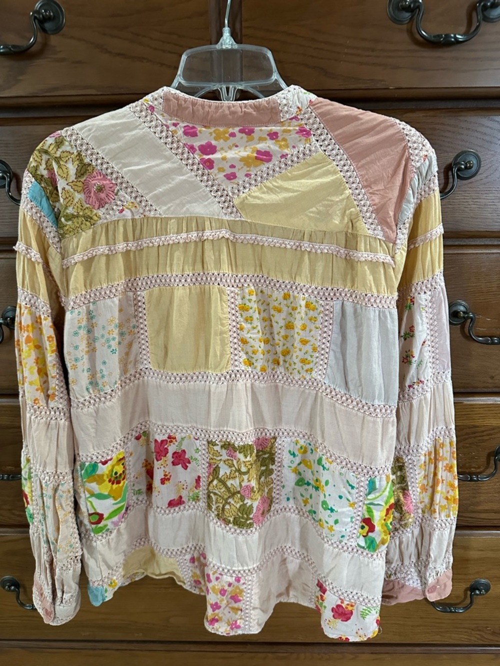 ivy jane Patchwork Pink Floral top - Picture 5 of 10